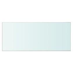 vidaXL Panel de estante vidrio claro 70x30 cm