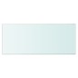 vidaXL Panel de estante vidrio claro 70x30 cm vidaXL Panel de estante vidrio claro 70x30 cm