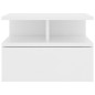 vidaXL Mesita de noche flotantes 2 uds madera contrachapada 40x31x27cm vidaXL Mesita de noche flotantes 2 uds madera contrachapada 40x31x27cm