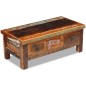 vidaXL Mesa de centro con cajones madera maciza reciclada 90x45x35 cm vidaXL Mesa de centro con cajones madera maciza reciclada 90x45x35 cm