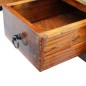 vidaXL Mesa de centro con cajones madera maciza reciclada 90x45x35 cm vidaXL Mesa de centro con cajones madera maciza reciclada 90x45x35 cm