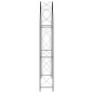 vidaXL Arco de jardín hierro negro 150x34x240 cm vidaXL Arco de jardín hierro negro 150x34x240 cm