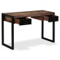 vidaXL Escritorio con 2 cajones madera maciza reciclada 120x50x76 cm vidaXL Escritorio con 2 cajones madera maciza reciclada 120x50x76 cm
