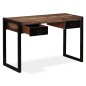 vidaXL Escritorio con 2 cajones madera maciza reciclada 120x50x76 cm vidaXL Escritorio con 2 cajones madera maciza reciclada 120x50x76 cm