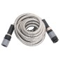 vidaXL Manguera jardín pulverizador acero inoxidable plata 14mm 22,5 m vidaXL Manguera jardín pulverizador acero inoxidable plata 14mm 22,5 m