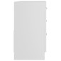 vidaXL Armario para lavabo madera contrachapada blanco 63x30x54 cm vidaXL Armario para lavabo madera contrachapada blanco 63x30x54 cm
