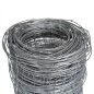 vidaXL Valla de jardín de acero galvanizado plateado 50x1,2 m vidaXL Valla de jardín de acero galvanizado plateado 50x1,2 m