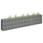 vidaXL Arriate de gaviones de acero galvanizado 270x30x60 cm