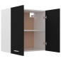 vidaXL Armario colgante de cocina madera ingeniería negra 60x31x60 cm vidaXL Armario colgante de cocina madera ingeniería negra 60x31x60 cm