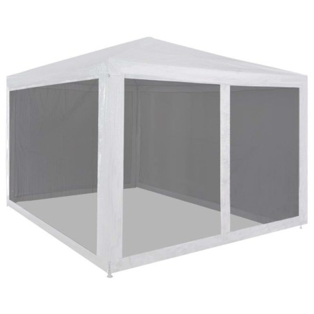 vidaXL Carpa de celebraciones con 4 paredes de malla 3x3 m