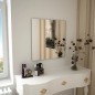 vidaXL Espejo de pared cuadrado vidrio 60x60 cm vidaXL Espejo de pared cuadrado vidrio 60x60 cm