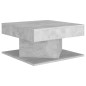 vidaXL Mesa de centro madera contrachapada gris hormigón 57x57x30 cm vidaXL Mesa de centro madera contrachapada gris hormigón 57x57x30 cm