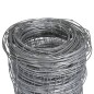 vidaXL Valla de jardín de acero galvanizado plateado 50x1,25 m vidaXL Valla de jardín de acero galvanizado plateado 50x1,25 m