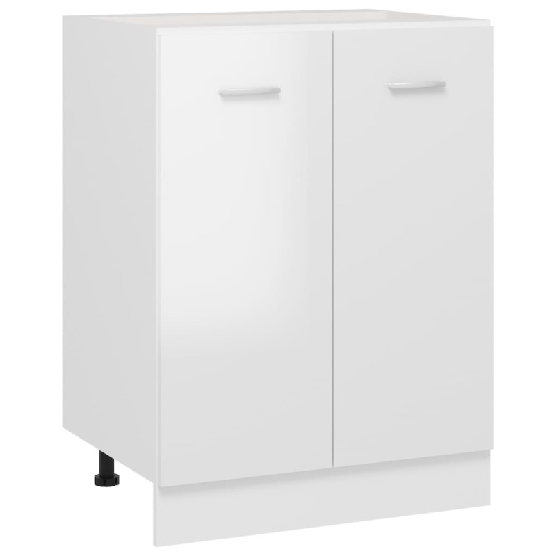 vidaXL Armario inferior cocina contrachapada blanco 60x46x81,5 cm vidaXL Armario inferior cocina contrachapada blanco 60x46x81,5 cm