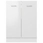 vidaXL Armario inferior cocina contrachapada blanco 60x46x81,5 cm vidaXL Armario inferior cocina contrachapada blanco 60x46x81,5 cm
