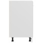 vidaXL Armario inferior cocina contrachapada blanco 60x46x81,5 cm vidaXL Armario inferior cocina contrachapada blanco 60x46x81,5 cm