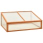 vidaXL Invernadero de madera de abeto 100x65x40 cm vidaXL Invernadero de madera de abeto 100x65x40 cm