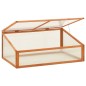 vidaXL Invernadero de madera de abeto 100x65x40 cm vidaXL Invernadero de madera de abeto 100x65x40 cm