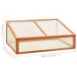 vidaXL Invernadero de madera de abeto 100x65x40 cm vidaXL Invernadero de madera de abeto 100x65x40 cm