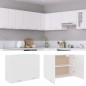 vidaXL Armario colgante de cocina madera ingeniería blanco 80x31x60 cm vidaXL Armario colgante de cocina madera ingeniería blanco 80x31x60 cm