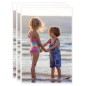 vidaXL Marcos de foto collage de pared/mesa 3 uds blanco MDF 21x29,7cm vidaXL Marcos de foto collage de pared/mesa 3 uds blanco MDF 21x29,7cm