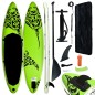 vidaXL Juego de tabla de paddle surf hinchable verde 305x76x15 cm vidaXL Juego de tabla de paddle surf hinchable verde 305x76x15 cm
