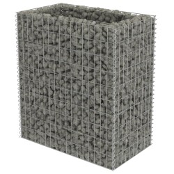 vidaXL Arriate de gaviones de acero 90x50x100 cm