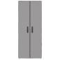 vidaXL Armario zapatero de tela gris 60x30x166 cm vidaXL Armario zapatero de tela gris 60x30x166 cm