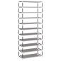 vidaXL Armario zapatero de tela gris 60x30x166 cm vidaXL Armario zapatero de tela gris 60x30x166 cm