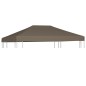 vidaXL Toldo de cenador gris topo 310 g/m² 3x3 m vidaXL Toldo de cenador gris topo 310 g/m² 3x3 m