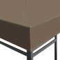 vidaXL Toldo de cenador gris topo 310 g/m² 3x3 m vidaXL Toldo de cenador gris topo 310 g/m² 3x3 m