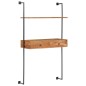 vidaXL Escritorio de pared de madera maciza de acacia 90x40x170 cm vidaXL Escritorio de pared de madera maciza de acacia 90x40x170 cm