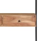 vidaXL Escritorio de pared de madera maciza de acacia 90x40x170 cm vidaXL Escritorio de pared de madera maciza de acacia 90x40x170 cm