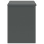 vidaXL Mesita de noche madera maciza de pino gris oscuro 35x30x40cm vidaXL Mesita de noche madera maciza de pino gris oscuro 35x30x40cm