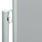 vidaXL Toldo lateral retráctil de jardín gris 117x300 cm vidaXL Toldo lateral retráctil de jardín gris 117x300 cm