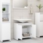 vidaXL Armario de baño madera contrachapada blanco 60x33x61 cm vidaXL Armario de baño madera contrachapada blanco 60x33x61 cm
