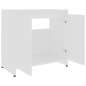vidaXL Armario de baño madera contrachapada blanco 60x33x61 cm vidaXL Armario de baño madera contrachapada blanco 60x33x61 cm