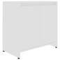 vidaXL Armario de baño madera contrachapada blanco 60x33x61 cm vidaXL Armario de baño madera contrachapada blanco 60x33x61 cm