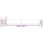 vidaXL Toldo lateral retráctil crema 117x1000 cm vidaXL Toldo lateral retráctil crema 117x1000 cm