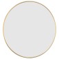 vidaXL Espejo de pared redondo dorado Ø 50 cm vidaXL Espejo de pared redondo dorado Ø 50 cm