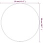 vidaXL Espejo de pared redondo dorado Ø 50 cm vidaXL Espejo de pared redondo dorado Ø 50 cm