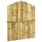 vidaXL Puerta de jardín madera de pino impregnada 100x125 cm vidaXL Puerta de jardín madera de pino impregnada 100x125 cm