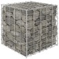 vidaXL Arriate de gaviones cúbico alambre de acero 50x50x50 cm vidaXL Arriate de gaviones cúbico alambre de acero 50x50x50 cm