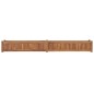 vidaXL Arriate elevado madera maciza de teca 200x30x25 cm vidaXL Arriate elevado madera maciza de teca 200x30x25 cm