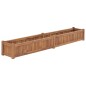 vidaXL Arriate elevado madera maciza de teca 200x30x25 cm vidaXL Arriate elevado madera maciza de teca 200x30x25 cm