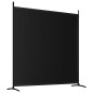 vidaXL Biombo divisor de 2 paneles de tela negro 348x180 cm vidaXL Biombo divisor de 2 paneles de tela negro 348x180 cm