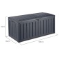 Keter Caja de almacenamiento de jardín Glenwood 390 L Keter Caja de almacenamiento de jardín Glenwood 390 L