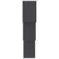 vidaXL Estante de pared de cubo madera contrachapada gris 68x15x68cm vidaXL Estante de pared de cubo madera contrachapada gris 68x15x68cm