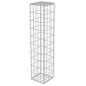 vidaXL Muro de gaviones con cubiertas acero galvanizado 20x20x100 cm vidaXL Muro de gaviones con cubiertas acero galvanizado 20x20x100 cm