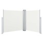 vidaXL Toldo lateral retráctil color crema 120x600 cm vidaXL Toldo lateral retráctil color crema 120x600 cm